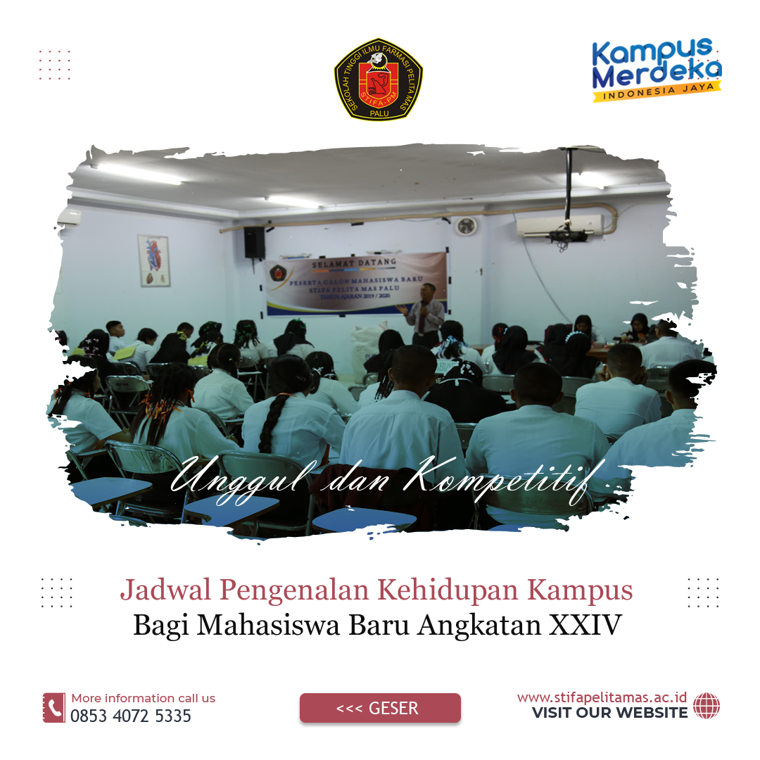 Jadwal Pengenalan Kehidupan Kampus Bagi Mahasiswa Baru Pkkmb Angkatan